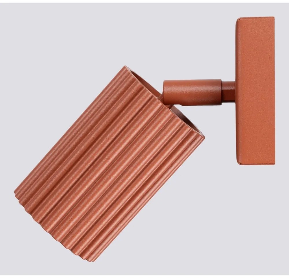 Téglavörös spotlámpa 8x16 cm Gleam – Sollux