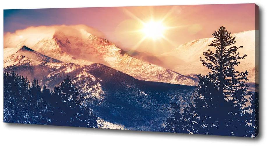 Vászon nyomtatás Colorado-hegység pl-oc-125x50-f-85133276