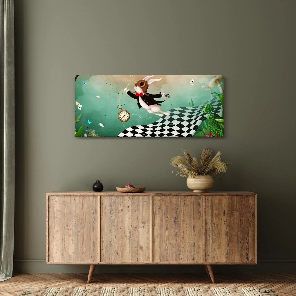 Kép - fantázia nyuszi (120x50 cm)