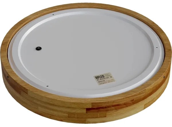 APLED - LED Mennyezeti lámpa RONDO LED/36W/230V á. 40 cm tölgy