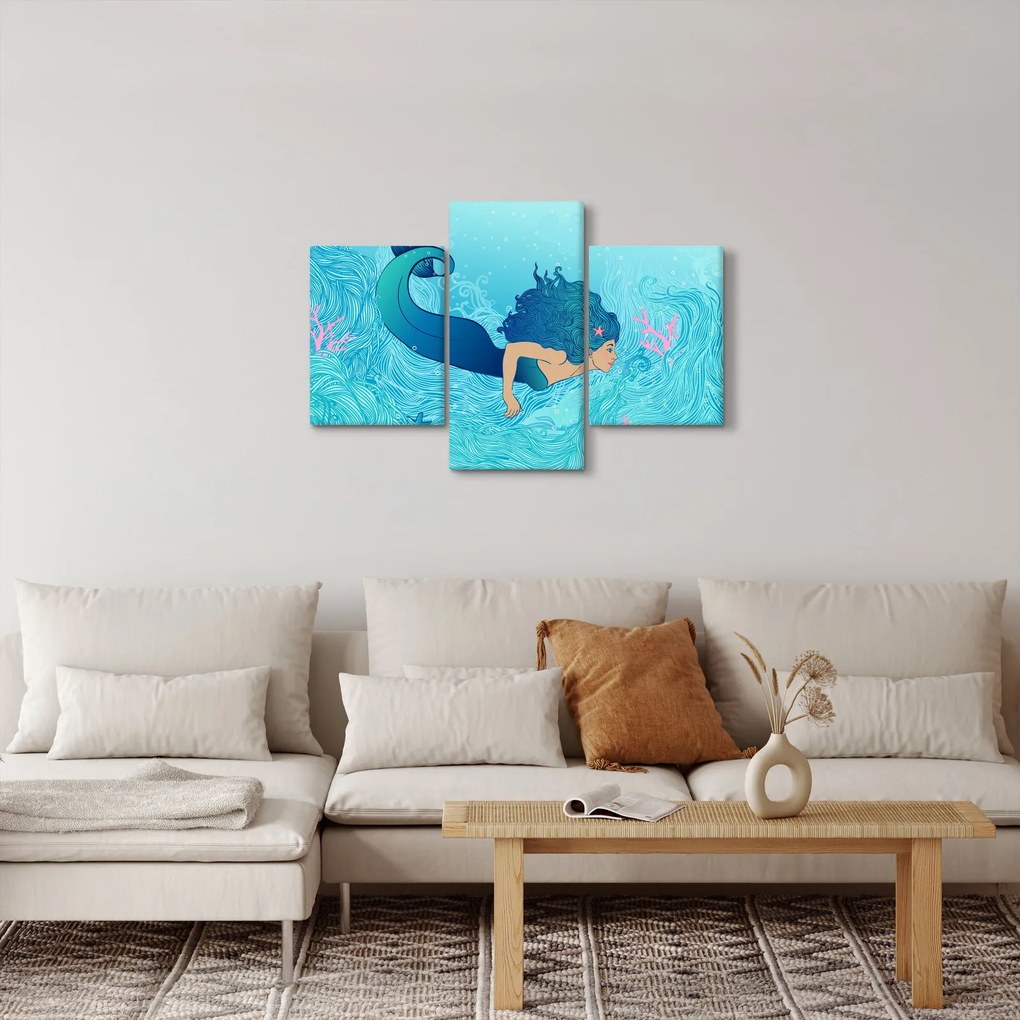 Vászonkép - Sellő (90x60 cm)