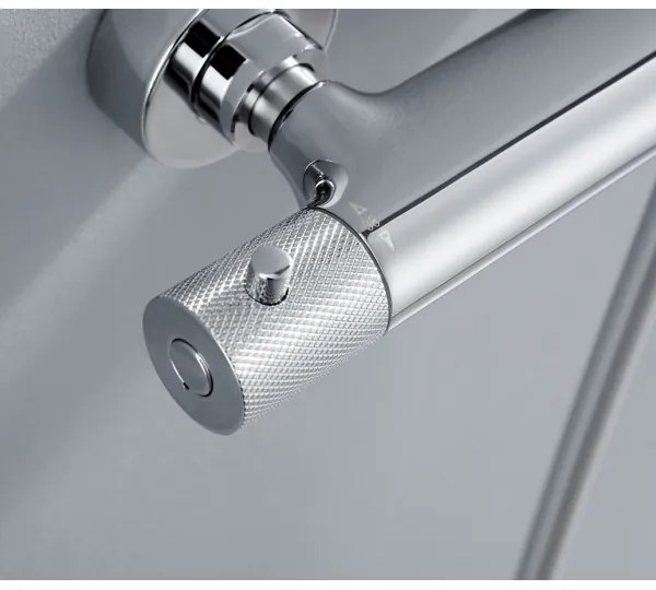 Sapho - SOLARIS termosztátos kádcsaptelep, fényes króm