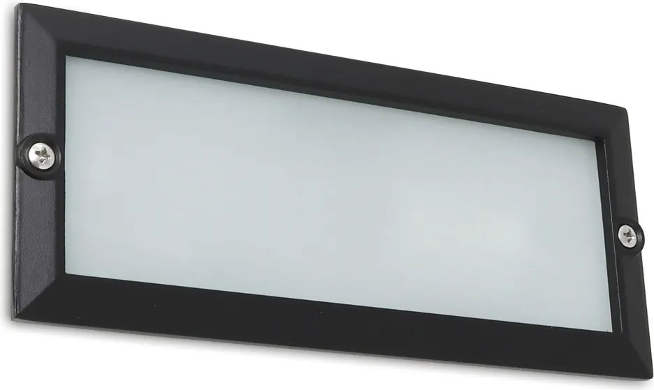 NOVOLUX 350A-G05X1A-02 XALOC Kültéri Falba Építhető Lámpa Fehér, Fekete E27 IP44