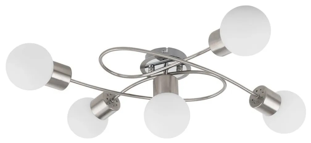 Eglo Eglo/Edi Világítás 54686 - LED Felületre szerelhető csillár 5xE14/6W/230V króm EG54686
