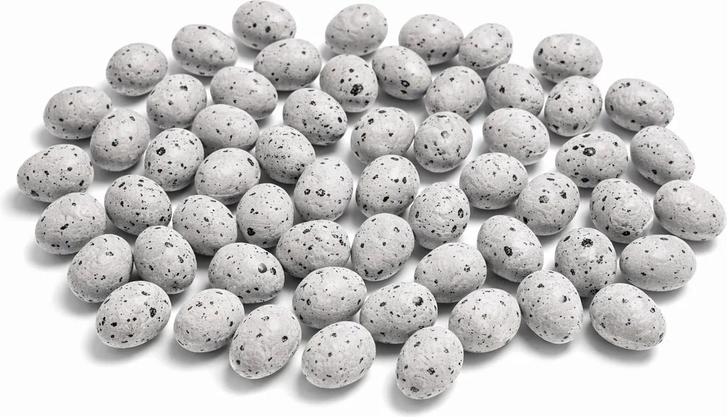 Hungarocell tojás 100db Tojás Díszes Húsvéti tojás Szürke húsvéti dekoráció