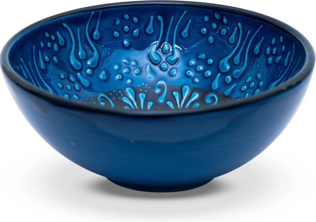 Tál Salátástál Kerámia Dekoratív Alkalmi Leveses 1L 16CM