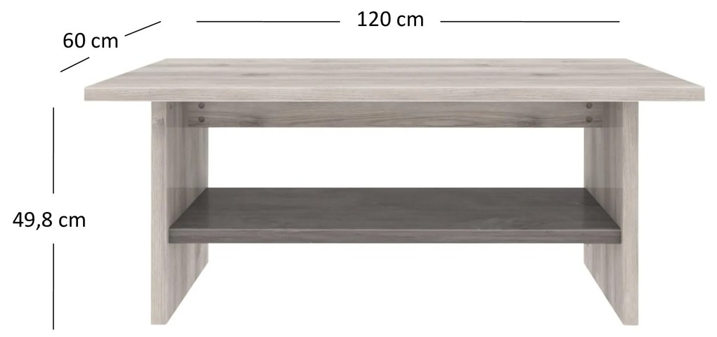 Dohányzóasztal Jolene (nairobi gesztenye + onyx). 1052979