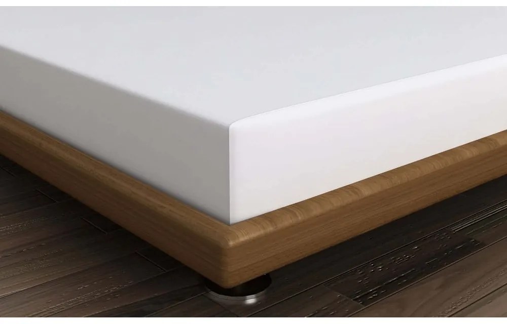 Fehér gumis pamut lepedő 140x200 cm – Mijolnir