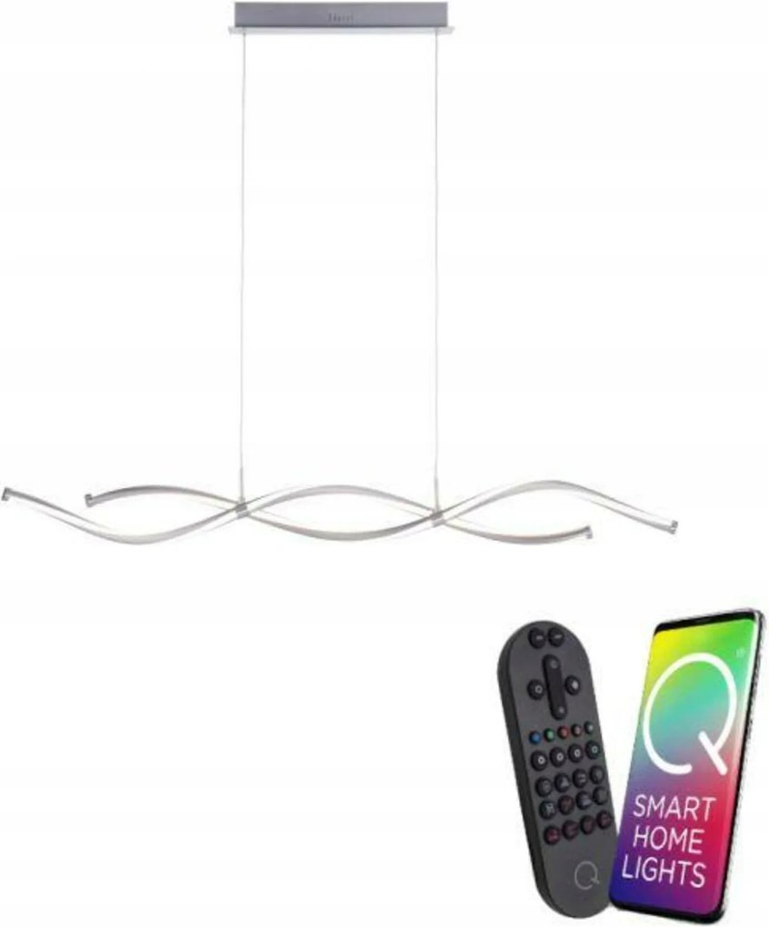 Paul Neuhaus Q-malina függesztett okos lámpatest ZigBee Cct 2700-5000K 40W