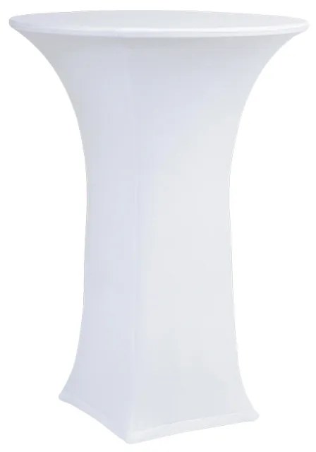 Könyöklő asztal szoknya terítő - fehér