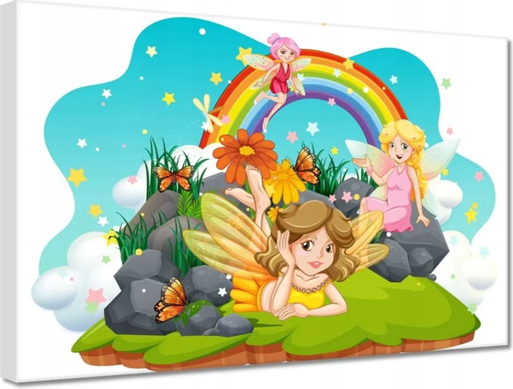 Vászonkép 30x20 Gyönyörű tündérek