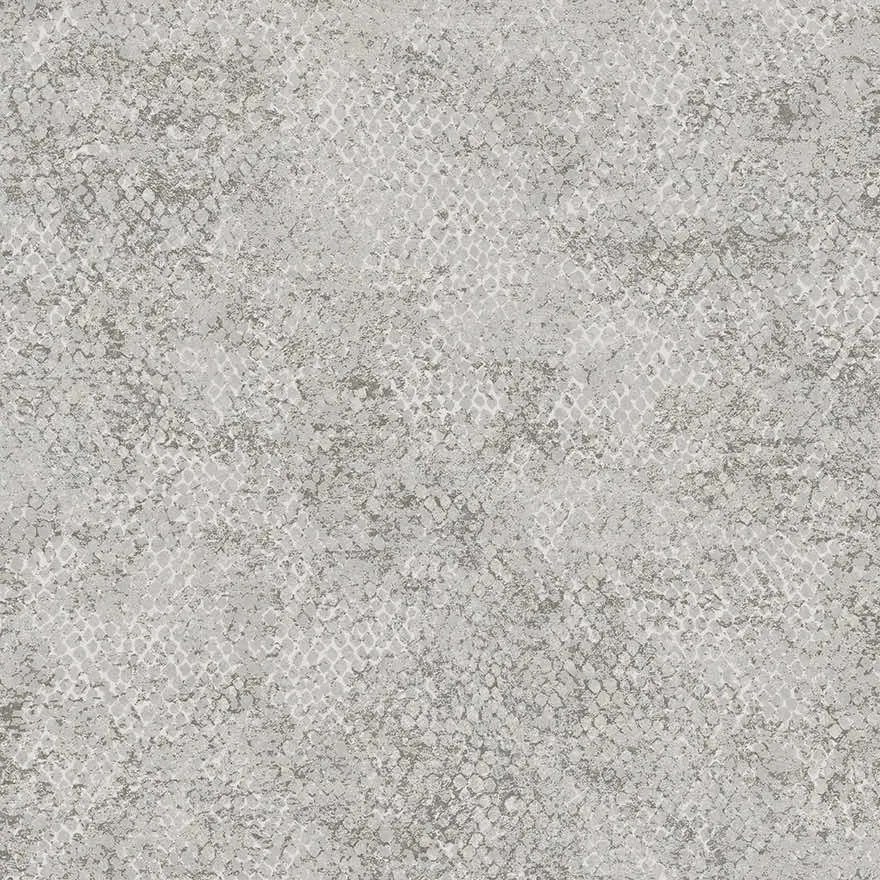 Holden Decor Textura Ophidian szürke kígyóbőr mintás fémhatású vlies tapéta – 66121