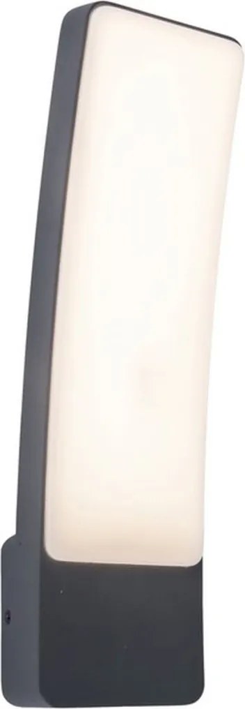 LUTEC 5288902118 KIRA Modern Kültéri Fali Lámpa Antracit LED IP44
