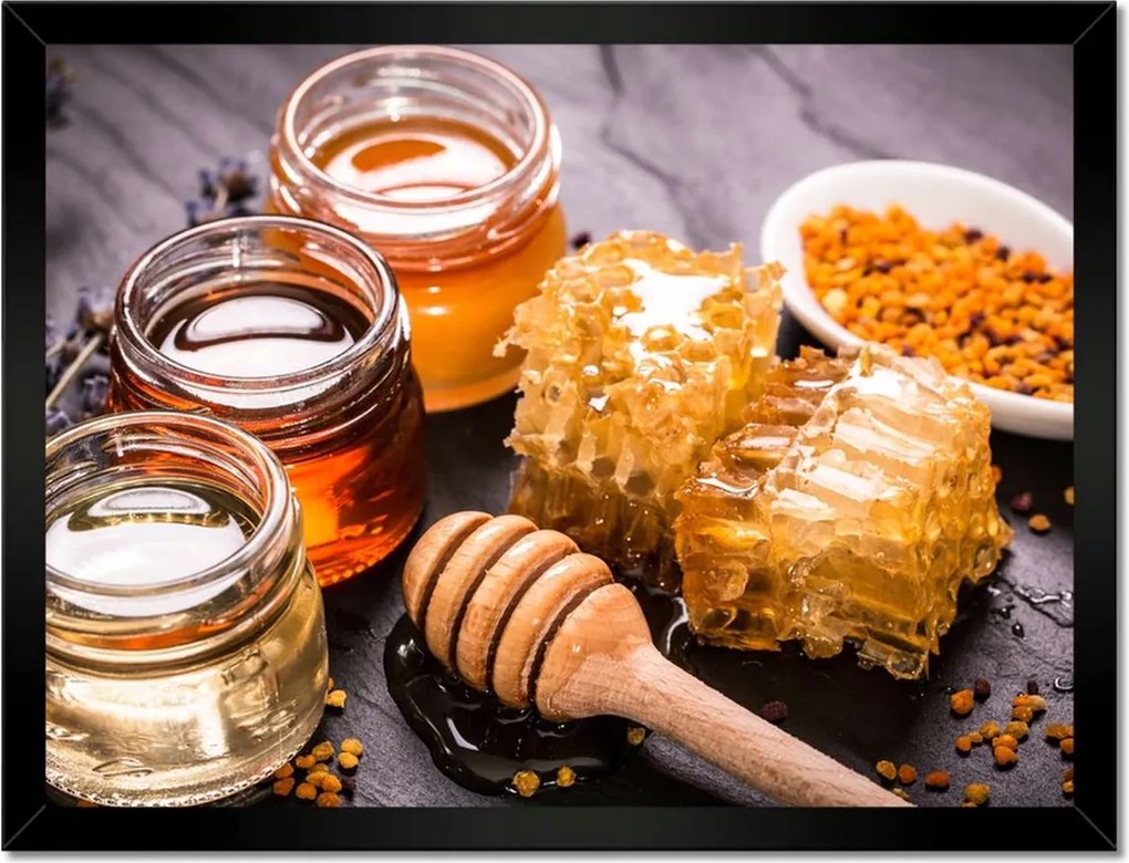 Poszterek keretben 40x30 Mézes befőttes üveg