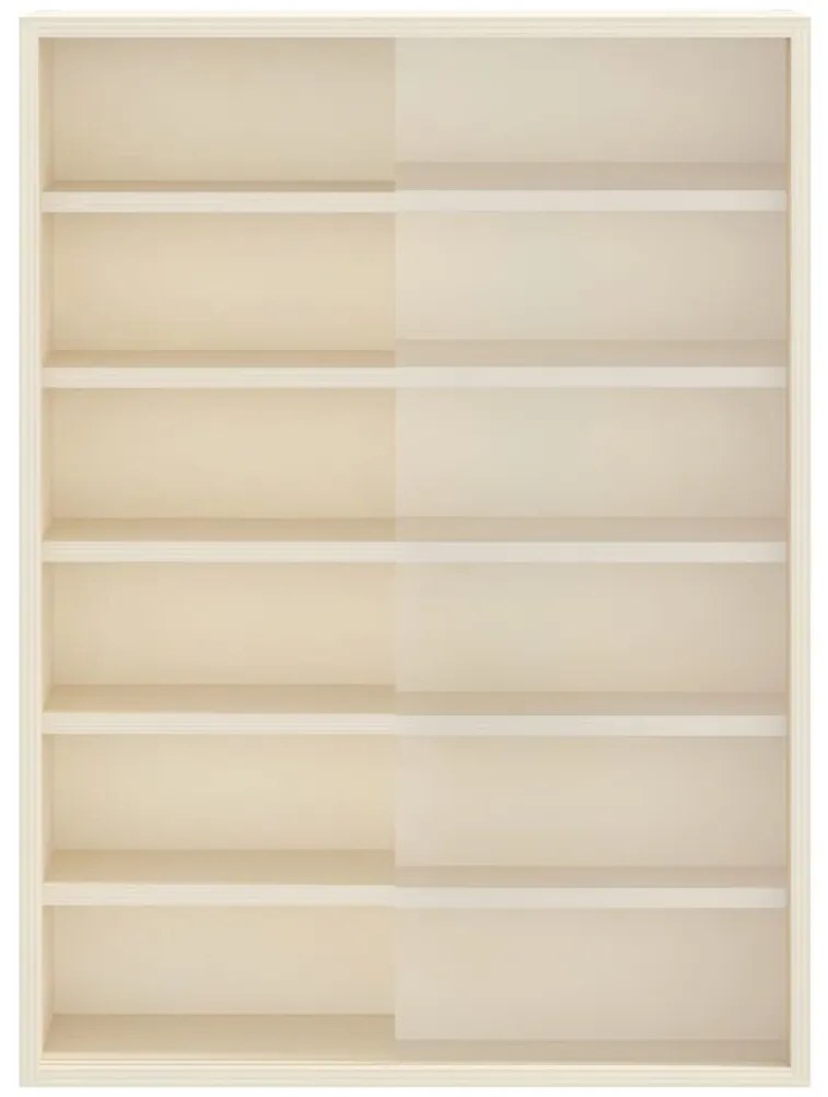 Fa gyűjtő kiállítótok polcokkal Barna 40 x 8,5 x 54 cm Furnér