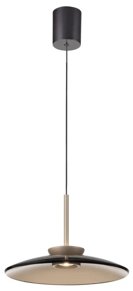 ZUMA LINE 2195-97 Modern Led Függesztett Lámpa Barna LED IP20