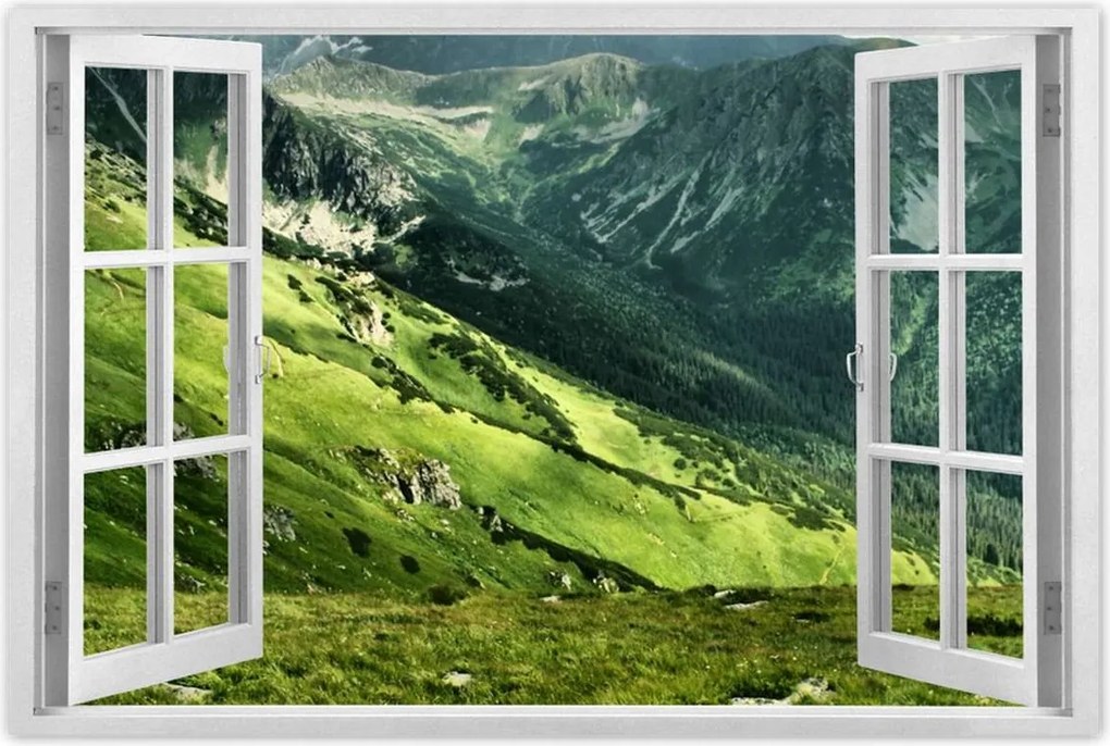 Poszterek 90x60 Tátra Lengyel hegyek Kilátás