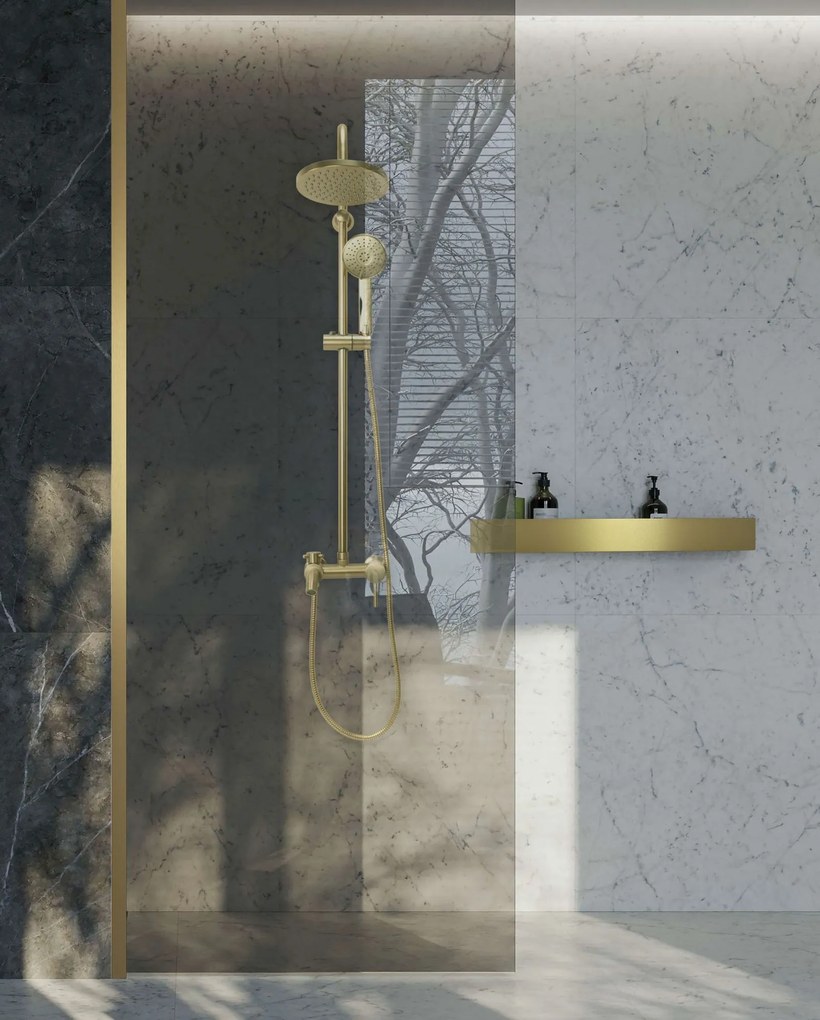 Fürdőszobai polc SF04 60cm gold brush