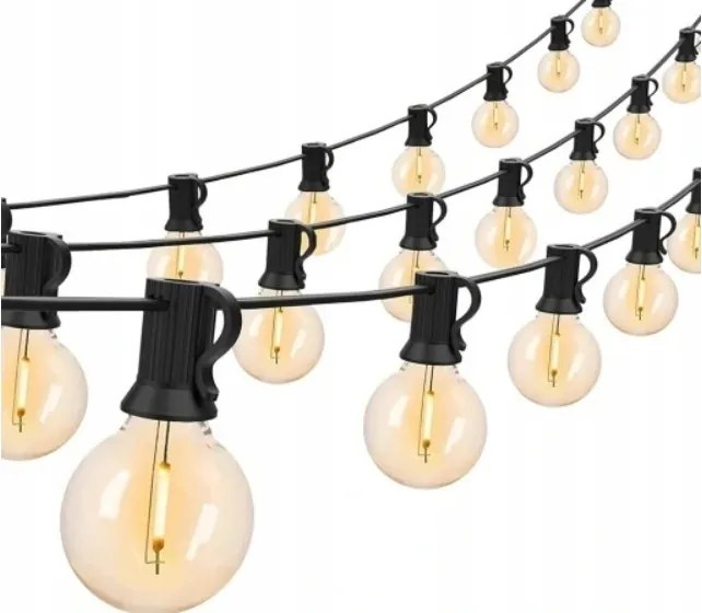 Girland 900 cm hálós , kertbe erkélyre , teraszra 15 led R13