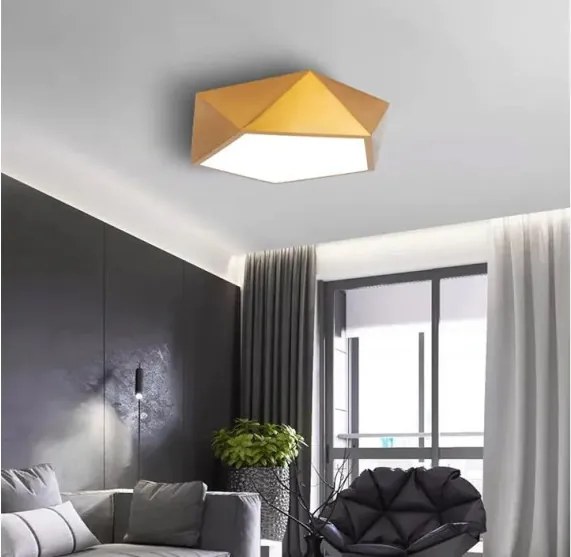 MORETTI MO6639 POLYGON Modern Mennyezeti Lámpa E27 IP20