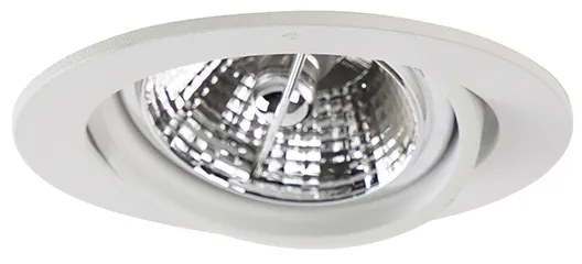 6 darabos modern, fehér, dönthető AR70 süllyesztett spotlámpa szett - Cisco