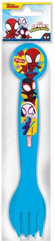 Pókember Spidey műanyag evőeszköz készlet - 2 darabos