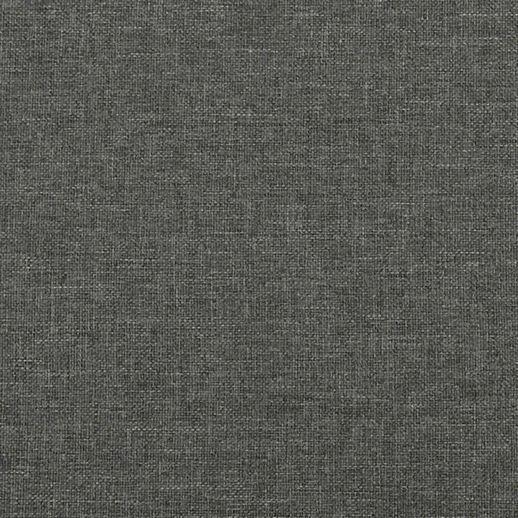 sötétszürke szövet zsebrugós matrac gyerekeknek 80 x 160 cm