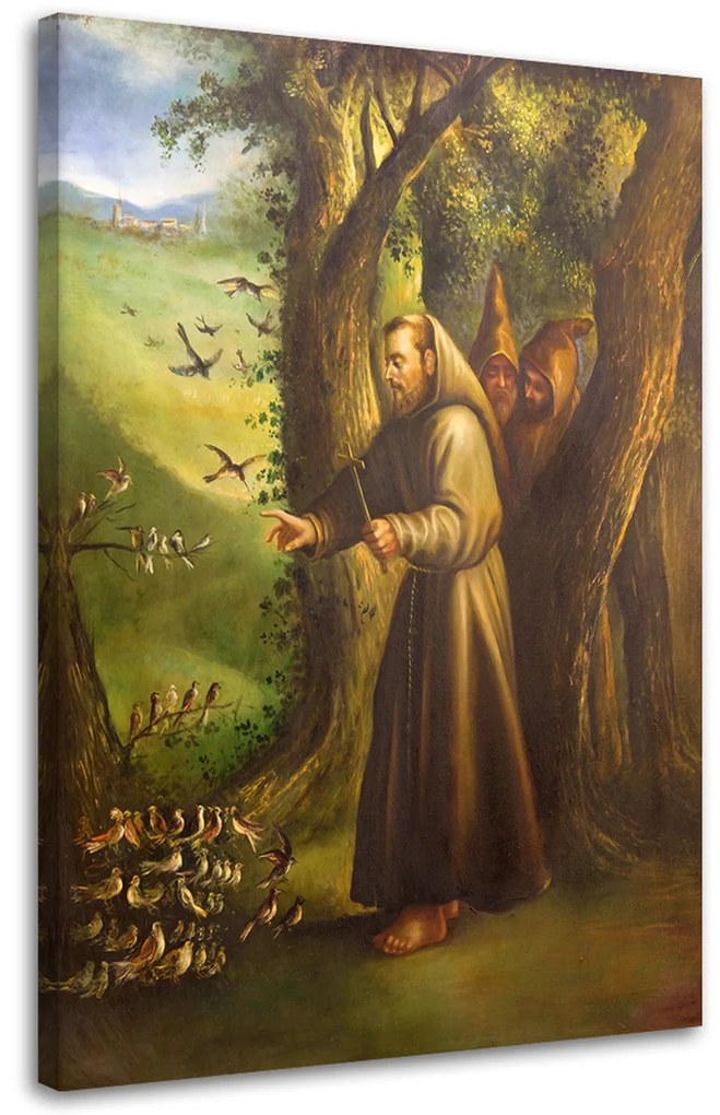 Gario Vászonkép Assisi Szent Ferenc Méret: 70 x 100 cm