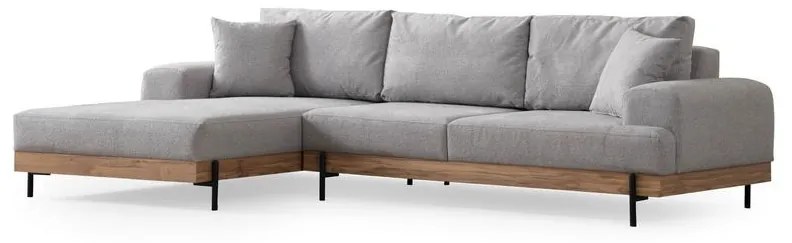 Sarokkanapé Eti Oak Balos - Szürke