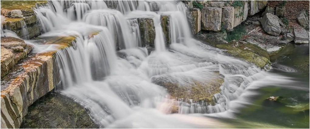 Vízesés képe (120x50 cm)