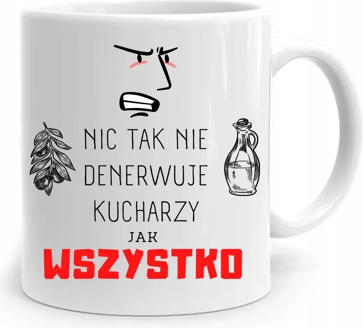 Ajándék Bögre Szakácsnak Semmi Sem Idegesít Annyira A fényképes nyomattal