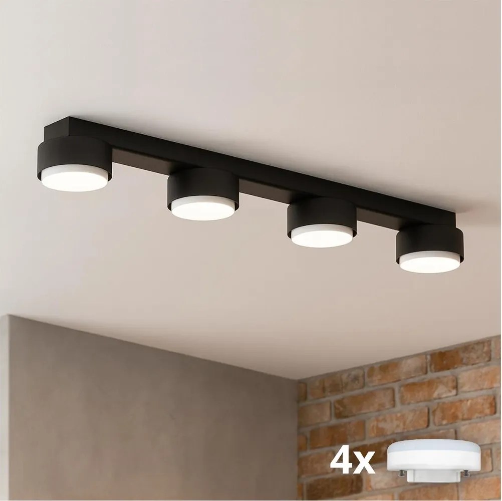 Brilagi - LED spotlámpa MONO 4xGX53/30W/230V fekete
