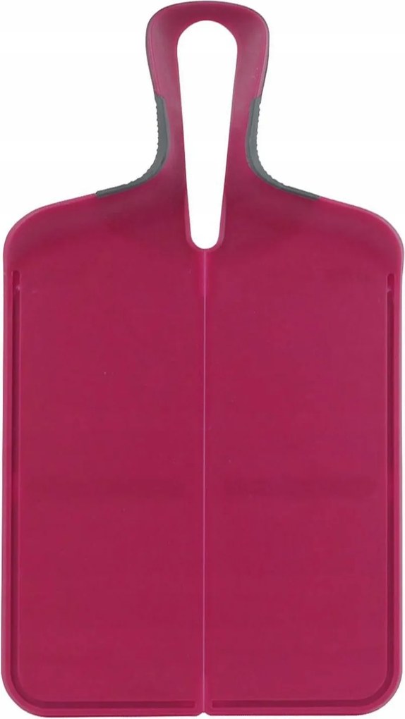 Vágódeszka bordó Rugalmas műanyag 22x38,8 cm