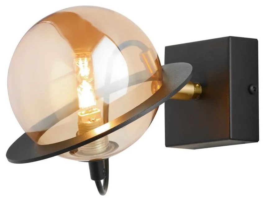 Jupiter 1893 - Fali lámpa PLANET 1xG9/10W/230V arany