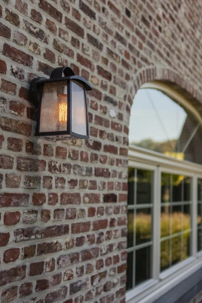 Kültéri Fali Lámpa Fekete KELSEY LUTEC 5273601012