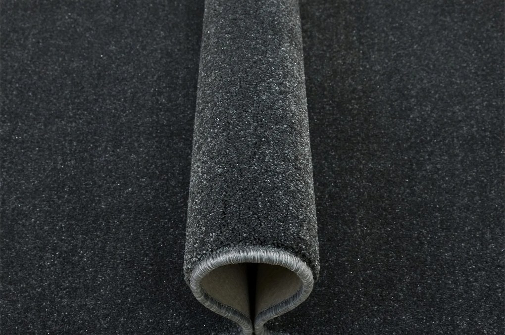 Szürke Ezüst Csillámos Vastag Puha Szőnyeg Pearl-flash Nappaliba 200x200 cm