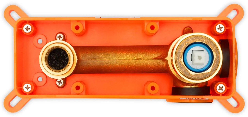 Rea Owen, rejtett mosdócsaptelep + BOX rögzítőrendszer, fekete matt, REA-B5332