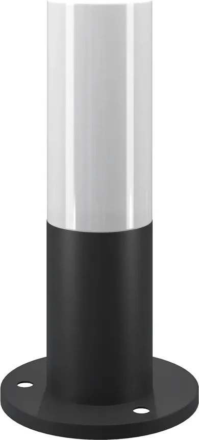 Álló kerti terasz lámpaoszlop fekete fehér 30 cm Maytoni