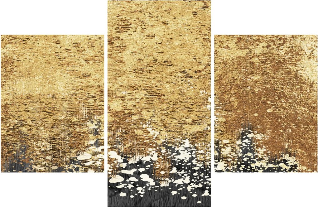 Kép - Arany szerkezet N⁰3 (90x60 cm)