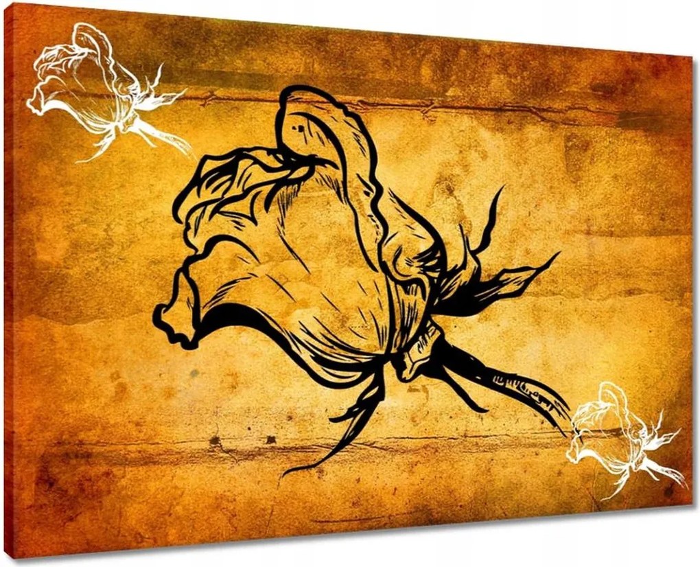 Vászonkép 70x50 Rózsa