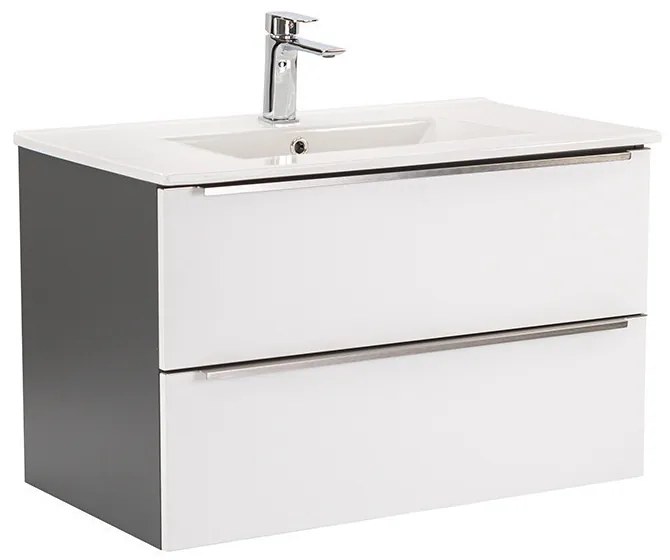 Vario Trim 80 Fürdőszoba alsó szekrény mosdóval
