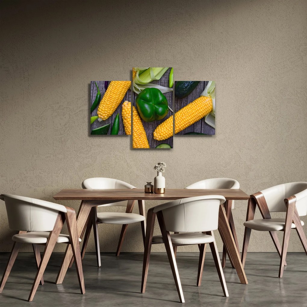 Zöldség képe (90x60 cm)