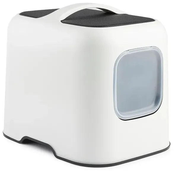 Fehér macskatoalett és lapát szett Biala – Rotho