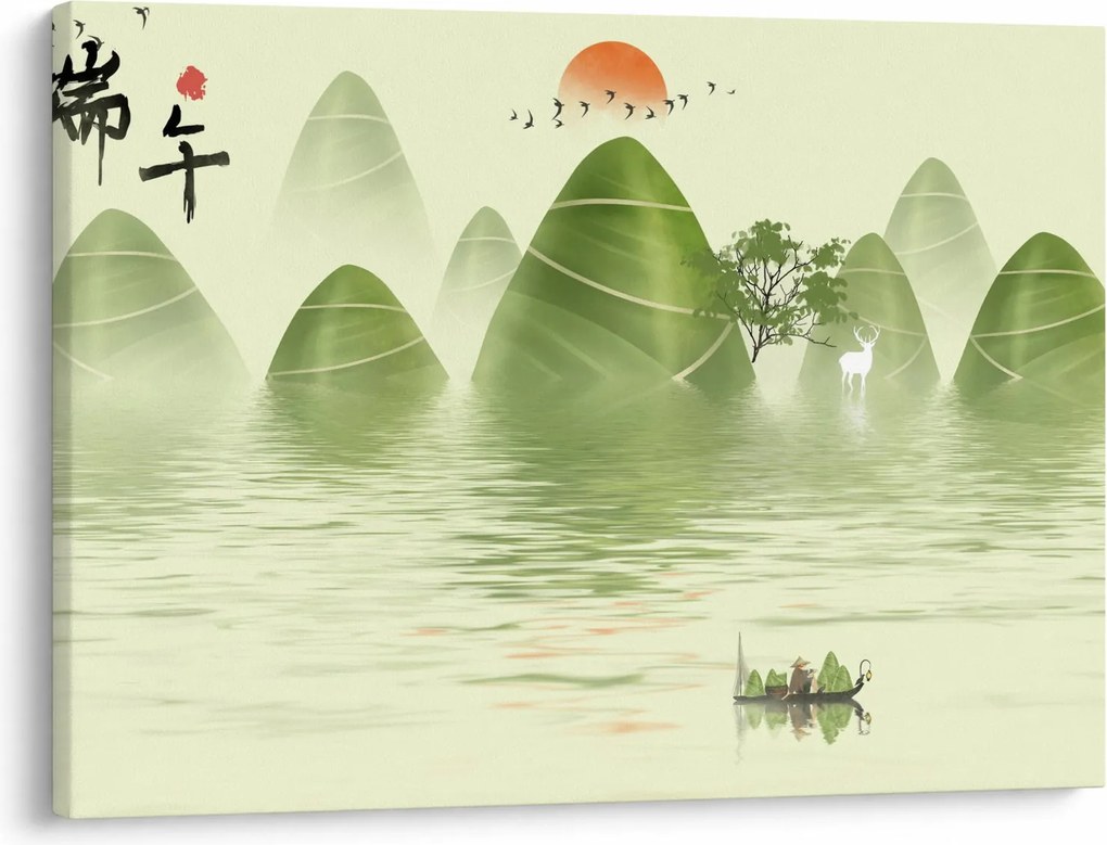 Kép - Zöld-hegyi völgy (70x50 cm)