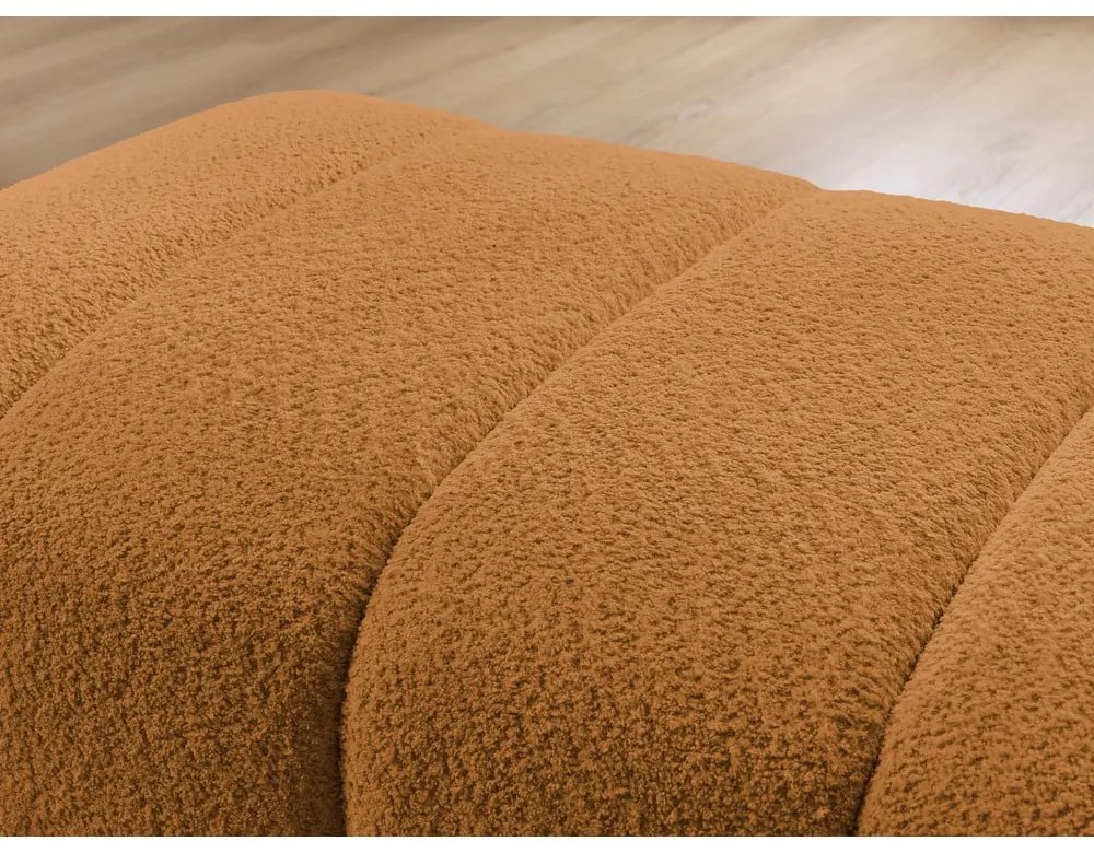 Mustársárga buklé lábtartó Annecy – Bobochic Paris