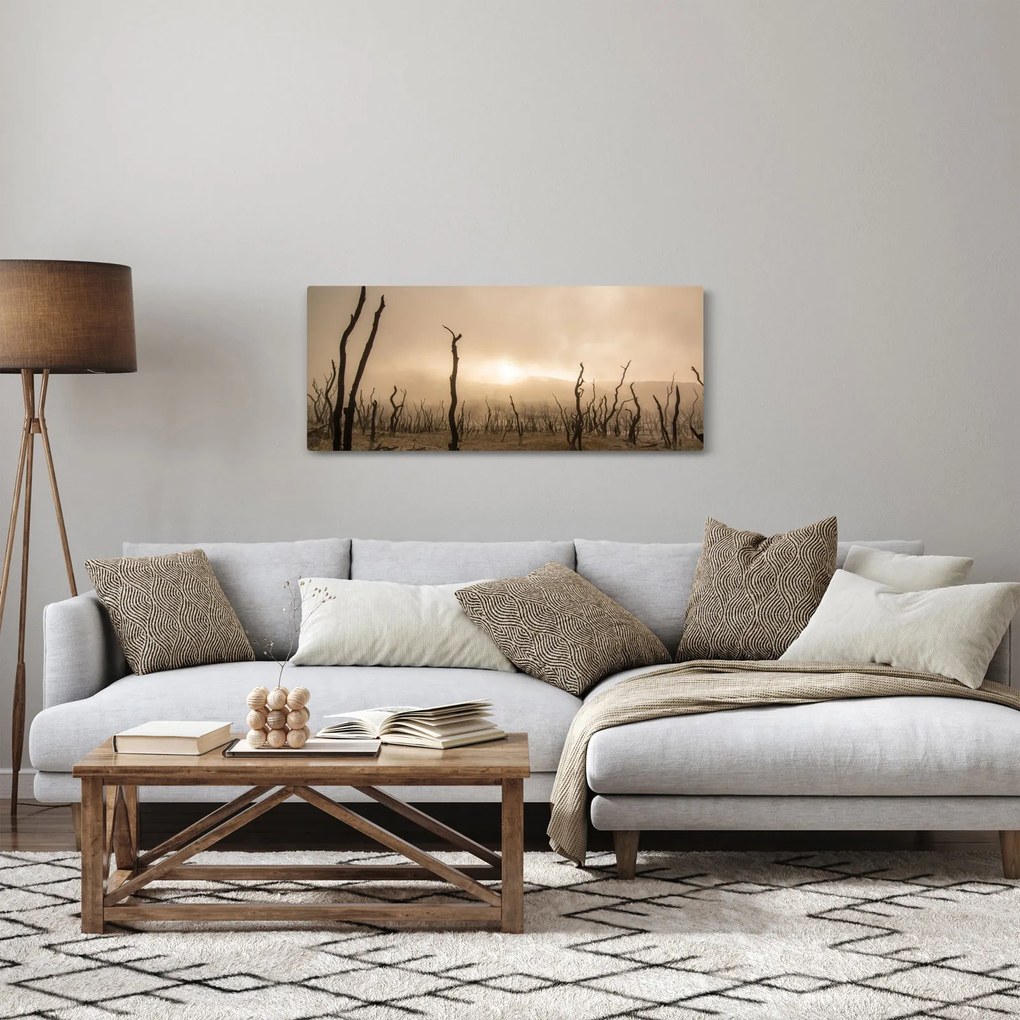 Kép - Csupasz fák (120x50 cm)