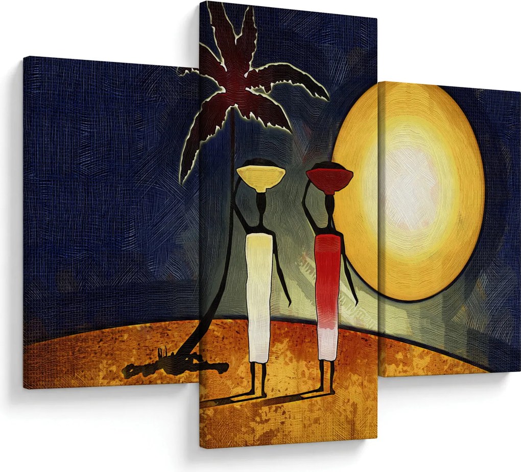 Egy ősi festmény képe (90x60 cm)