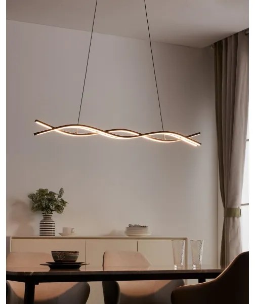 Eglo 99317 - LED Csillár zsinóron LASANA LED/36W/230V