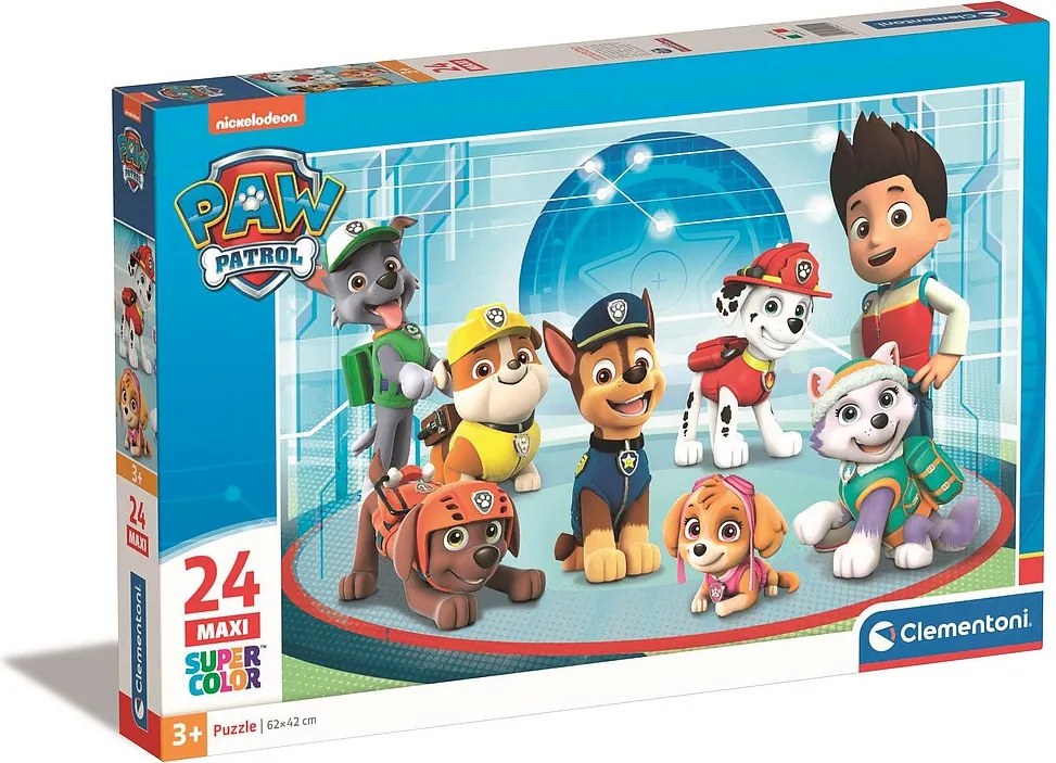 Mancs Őrjárat Mission Control 24 db-os maxi puzzle Clementoni