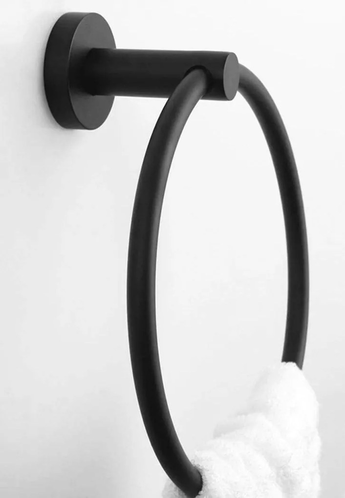 Fürdőszoba fogas Black 332915A MIST 05